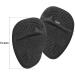Uraqt FuSpolster Pads - 4 Pairs Silicone Forefoot Gel Inserts | Anti-Slip High Heels Shoe Pads & Protection (Black & Gray) - Buy Online on GoSupps.com