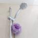 Grand Fusion Exfoliating Loofahs for Men and Women - Pack of 3 Purple Body Scrubbers with Liquid Soap Dispensing Feature - Compatible with Your Favorite Body Wash - Convenient Hanging Loop - Buy Online on GoSupps.com