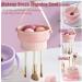 QUKLOGEN 3 In 1 Makeup Brush Cleaning Set Multifunctional Washing Bowl Drying Basket with Handle Silicone Cleaner Mat Removal Cleaner Sponge 150ml/5.12fl.oz Professional Makeup Brush Cleaner (Pink) - Buy Online on GoSupps.com