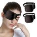 Medical Eye Patches for Adults 3D Adjustable Blackout Sponge Eye Mask Medical Eyepatch for Lazy Eye Monocular Mask(Right Eye)