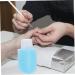 SOESFOUFU makeup remover dispenser face makeup remover dispenser travel automatic nail polish remover dispenser pump water bottle Press bottle shampoo bottle 6x5x13cm Blue - Buy Online on GoSupps.com