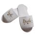 Oilmal disposable house shoes bridal house shoes wedding house shoes bridal party gift for expectant bridal party slippers fluffy hotel-one-way house shoes