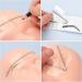 Healvian 10Pcs Eye Brow Ruler Eyebrow Shaping Stencils Eyebrow Template Girl Makeup Supplies - Buy Online on GoSupps.com