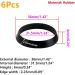 Buy Qrity 6-Piece Drain Pipe Seal Set - Rubber Wedge Seals & 32MM Sealing Rings | International Shipping Available - Buy Online on GoSupps.com