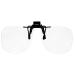 Magna-flip Clip on Flip up Magnifiers 5.00 Power Converts Distance Glasses and Into Reading and Computer Glasses