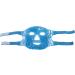 Facial Mask Sleeping Hot Cold Compress Gel Bead Face Cover Soft Swelling Stress Relief Heat Ice Pack Face Cover Dark Blue - Buy Online on GoSupps.com