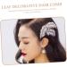 MAGICLULU 1pc Wedding Hairpin Leaf Art Hair Comb Leaf Hair Clips Leaf Hair Accessories Leaf Hair Comb Hair Comb Pin Leaf Combs Exquisite Hair Accessories Bridal Hair Comb Wedding Hair Comb - Buy Online on GoSupps.com