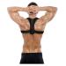 Medical Adjustable Clavicle Posture Corrector Men Women Upper Back Brace Shoulder Lumbar Support Belt Corset Posture Correction lofty ambition Black M