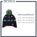 XIAOHAWANG Knitted Baby Hat - Winter Warm Boys Girls Beanie with Fleece Lining, Pompom & Colorful Dinosaur Design | Toddler Kids Hat 4-7 Years - Buy Online on GoSupps.com