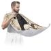 Bird Crow Beard Bib Apron Beard Hair Catcher for Men Shaving Fathers Day Anniversary Christmas Gifts for Dad Husband Beard Bib with 2 Suction Cups
