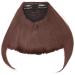 Buy SEGO Pony Hairpiece Extensions - Clip-in Fringe Bangs Medium Brown Straight Hair Perfect for a Natural Look! - Buy Online on GoSupps.com