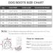 Winter Snow Dog Shoes for Large Dogs XL Blue - Anti-Slip Sole Paw Protectors for Sports Running Hiking - Adjustable Straps for Comfortable Fit - XL Size 2.48in - Buy Online on GoSupps.com
