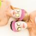 PENCLE Disposable Pink Spa Facial Headbands - 100 PCS Individual Pack, Adjustable Elastic for Women, Girls, Salon Use - Non-Woven Soft Fabric for Skin Care, Makeup, Washing Face - Buy Online on GoSupps.com