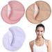 wkao Organic Castor Oil Wraps Leak-Proof Castor Oil Packs For Breast Six Pcs Reusable Breast Pads Cotton Soft Portable And Comfortable Suits Various Occasions