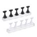 minkissy 2 Sets Nail Holder Professional Manicure Set Professional Manicure Kit Nail Art Practice Stand Nail Art Display Stand Crystal Display Stand Nail Practice Stand Nail Stand Metal 2.4X1.4X1.4CM Assorted Color 1