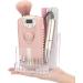 Folpus 3 Rows 10 Holes Nail Drill Bits Holder Transparent Desk Organizer for Salon Nail Drill Bit - Buy Online on GoSupps.com