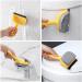 2-in-1 Wiper Glass Cleaning Brush Scraping and Washing Glass Cleaner Windscreen Wiper Double Sided Glass Cleaner Window Wiper Multipurpose Cleaning Brush Household Surface Cleaner Wiper Yellow - Buy Online on GoSupps.com