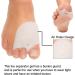 Doctor's Touch 7pc Bunion Protector Sleeve Kit | Hallux Valgus Treatment & Bunion Relief | International Shipping Available - Buy Online on GoSupps.com
