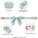 Unique Green Silk Dog Halison Band for Small Puppies & Cats | Conductible Delimable Pet Accessory - Buy Online on GoSupps.com