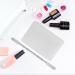 iplusmile Palette Cosm tique en Acier Inoxydable Anneau Grosse Taille Carr M lange Fond de Teint Nail Art Professionnel Femme Usage Beaut  - Buy Online on GoSupps.com