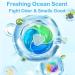 High Efficiency Laundry Detergent Pods - 4 in 1 Ocean Scent (90 Pacs) - Concentrated Liquid Formulation for Ultimate Cleaning | Shop Now - Buy Online on GoSupps.com