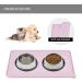Reopet Silicone Pet Feed Mat - Waterproof Dog & Cat Space Mat with Elevated Edges - 47x30 cm (1-Pack) - Thistle Color - Buy Online on GoSupps.com