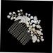 FRCOLOR Women's Comb Jewellery Bridal Hair Comb Wedding Hair Clip Comb Pearl Hair Clips Bridal Crystal Hair Comb Wedding Tiara Hair Pin Hair Accessories European and American Miss - Buy Online on GoSupps.com