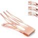 Mbsomnus 18pcs Snap Hair Clips - Rose Gold Double Grip Barrettes for Women and Girls | Salon Hair Styling Accessories - Buy Online on GoSupps.com