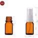Handsunity 5ml-255 StK Amber Glass Spray Bottle Set | Pharmacy-Grade Brown Bottles with White Atomizer & 5 Accessories - Ideal for Essential Oils & More - Buy Online on GoSupps.com