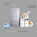 S rum clat - Rouleau de massage doux pour le visage et s rum apaisant et hydratant r duisant le teint terne et les poches coffret de soins portable - Buy Online on GoSupps.com