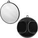 Beauty Mirror Professional Hand held Round Mirror with Handle for Personal & Hair Salon Use - Buy Online on GoSupps.com
