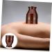 JECOMPRIS Castle Moxibustion Cup - Effective Home Massage Tool for Moxibustion Therapy | 10.5x7.5cm Brown Ceramic - Buy Online on GoSupps.com