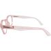 Portland Keyhole Round Reading Glasses Set - Clear Rose 1.25x | Stylish & Durable International Shipping Available - Buy Online on GoSupps.com