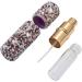 XhuangTech Portable Mini Refillable Perfume Scent Atomizer-Shiny Diamonds Empty Spray Bottle for Traveling and Outgoing of 10ml (Purple) - Buy Online on GoSupps.com