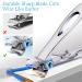 Pretty Diva Wide Jaw Toenail Clippers for Thick Nails - Stainless Steel, Heavy Duty, Extra Large & Easy Grip - Ideal for Seniors & Elderly - Silver - Buy Online on GoSupps.com