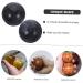 Healeeved 12 PC Black Baoding Balls - Hand Exercise & Stress Relief Jade Balls for Health & Fitness | International Shipping Available - Buy Online on GoSupps.com