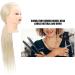 Professional Hairdressing Training Head - Cream White Puppet for Cosmetology Students | International Shipping - Buy Online on GoSupps.com