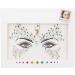 Eyes Rhinestones Sticker Glitter Delicate Shiny Rhinestones Sticker Waterproof for Halloween for Body - Buy Online on GoSupps.com