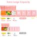 2 Pack XL Winlike Weekly Travel Pill Organizer - 7 Day Case for Vitamins, Pills & Supplements - Pink - Buy Online on GoSupps.com