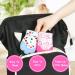 Vicloon Baby Teething Set Teething Mittens for Baby - Pack of 2 - rose red-blue - Buy Online on GoSupps.com