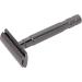 Ankroyu Safety Razor - Double Edge Men's Razor | Vintage Style Manual Razor with Zinc Clear Edge (Black) - Premium Hygiene for International Shipping - Buy Online on GoSupps.com
