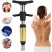 Manual Chiropractic Tool - Portable Spine Massager & Correction Gun with 6 Starch Levels & 4 Massage Heads for Spinal Alignment - Buy Online on GoSupps.com