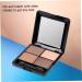 WOONEKY 4 Mirror Elegant Brown Eyeshadow Makeup Sponge Shadow Matte Eye with and Colors - Buy Online on GoSupps.com