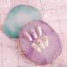SSDecor Resin Nail Art Palette - Purple Mixing Tray for Nail Painting and Makeup - Buy Online on GoSupps.com