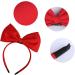 Rumyve Bow Headbands Fashion Cute Hair Hoop Big Bowknot Headdress Perfect Hair Accessories for Alice in Wonderland Cosplay (Red) - Buy Online on GoSupps.com