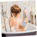 Healvian Bath Brush Scrubber - Household Shower Back Exfoliator with Handle - Blue Abs Body Cleaning Accessory - Buy Online on GoSupps.com