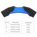 Buy Baluue Sports Shoulder Pads Brace - Breathable Black Bra Straps for Posture Correction & Protection - International Shipping Available - Buy Online on GoSupps.com