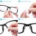 Festful Silicone Eyeglass Nose Pads - 5 Pairs Clear Anti-Slip Soft Nose Protectors - Buy Online on GoSupps.com