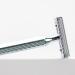 Merkur 42C Classic Razor | Hexagonal Handle | Gloss Chrome | Three-Part Closed Comb | Ideal for Wet Shaving | Made in Germany - Buy Online on GoSupps.com