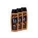 handle FA Dark Passion Shower gel for men 3 x 250 ml 2in1 for body and hair with the masculine scent of seductive sandalwood and oriental spices mild and vegan formula